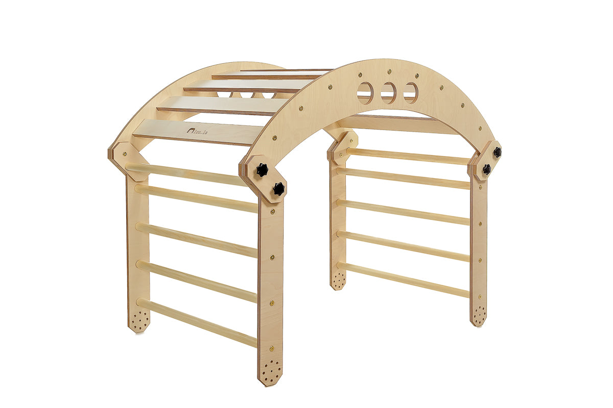 Luula Montessori Klatrestativ Sleeper Climber – Motoriksæt uden Madras