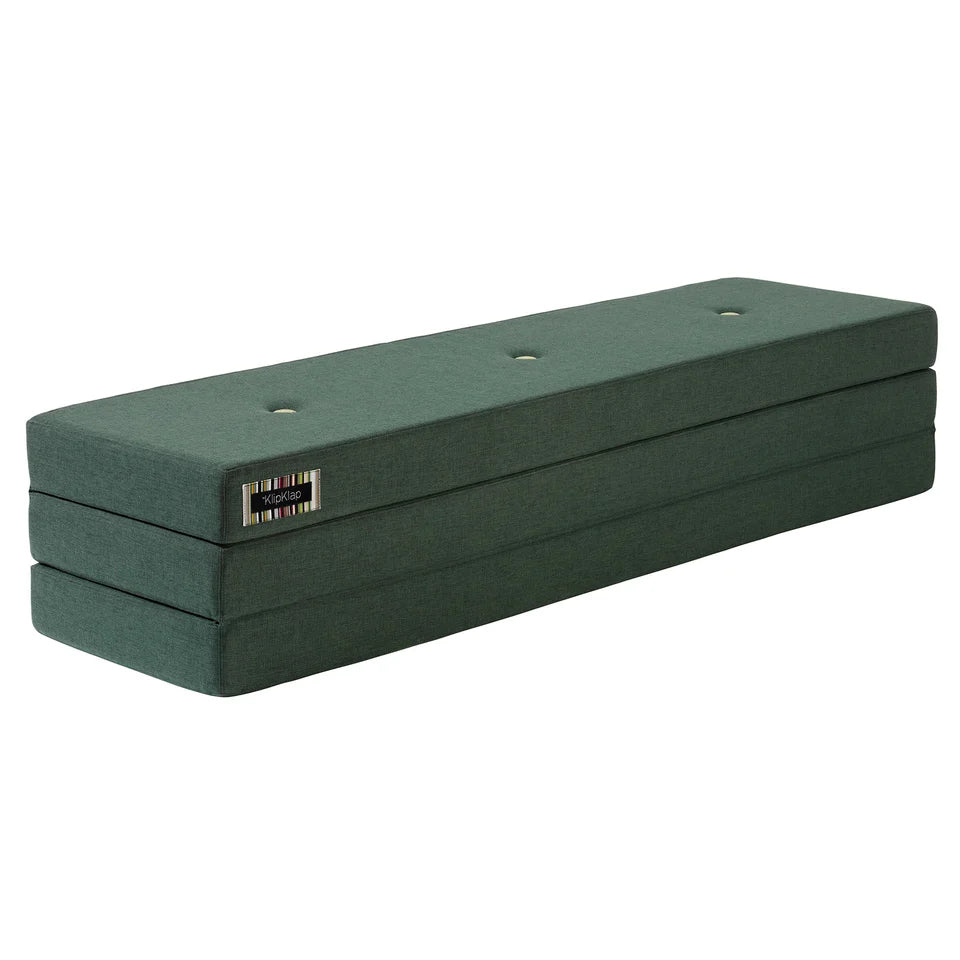 by KlipKlap KK 3 Fold – Deep Green/Light Green (Foldemadras)