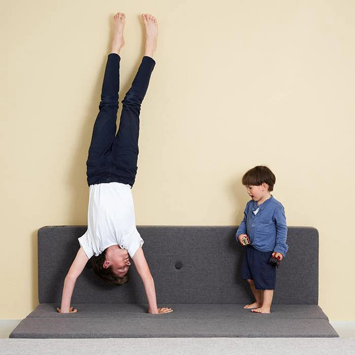 by KlipKlap KK 3 Fold XL - Blue Grey/Grey (Stor foldemadras)