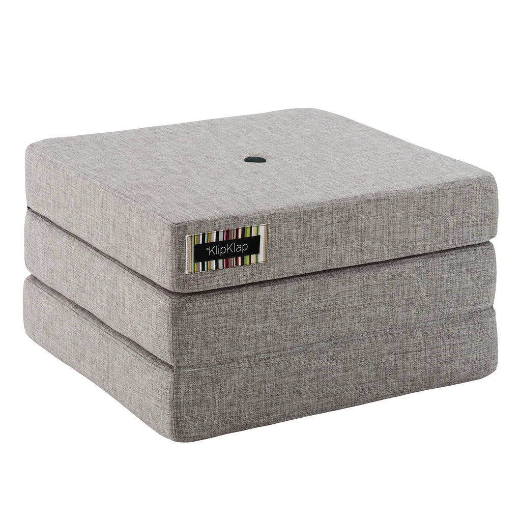 by KlipKlap KK 3 Fold Single – Multi Grey/Grey (Foldemadras)