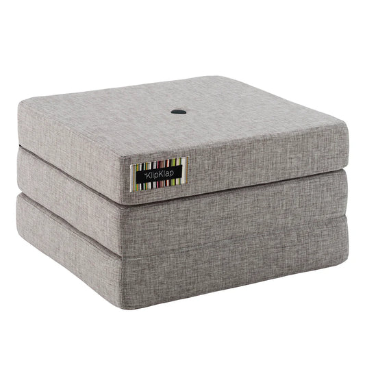 by KlipKlap KK 3 Fold Single – Multi Grey/Grey (Foldemadras)