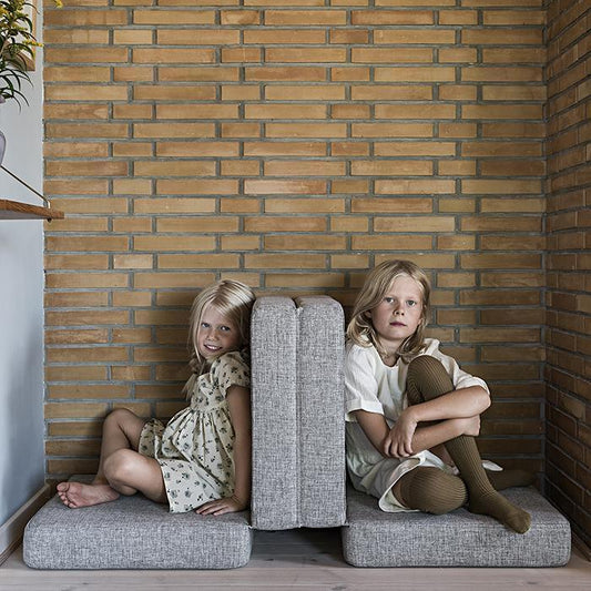 by KlipKlap KK 4 Fold - Multi Grey/Grey (foldemadras)