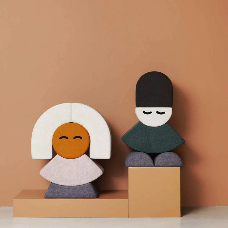 by KlipKlap KK Mrs. Circle Face – Mustard Brown