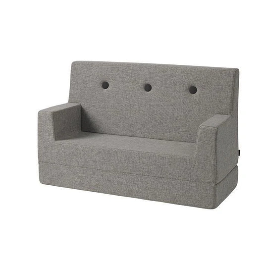 by KlipKlap KK Kids lille legesofa – Multi Grey/Grey