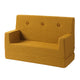by KlipKlap KK Kids lille legesofa – Mustard/Mustard