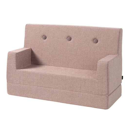 by KlipKlap KK Kids lille legesofa – Soft Rose/Rose