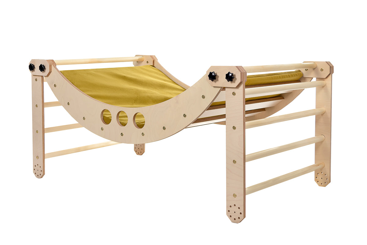 Luula Montessori Klatrestativ Sleeper Climber – Motoriksæt uden Madras