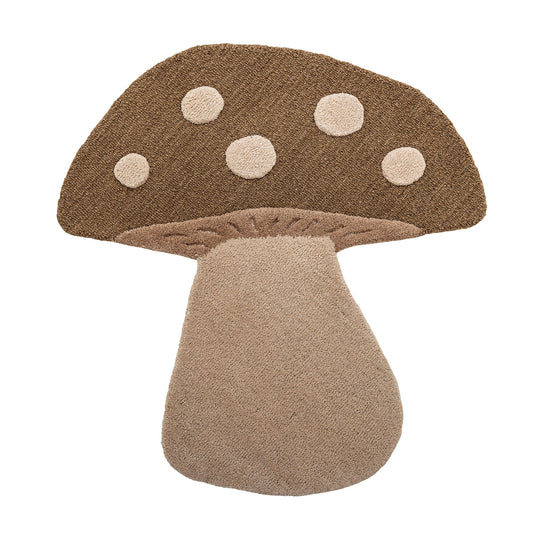 Bloomingville MINI Mushroom Tæppe - Brun