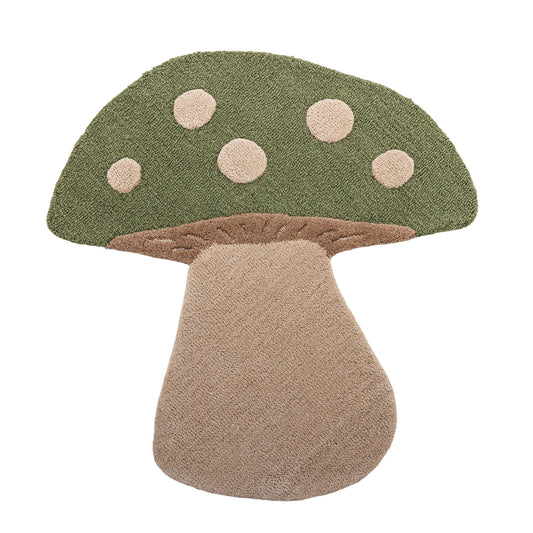 Bloomingville MINI Mushroom Tæppe - Grøn