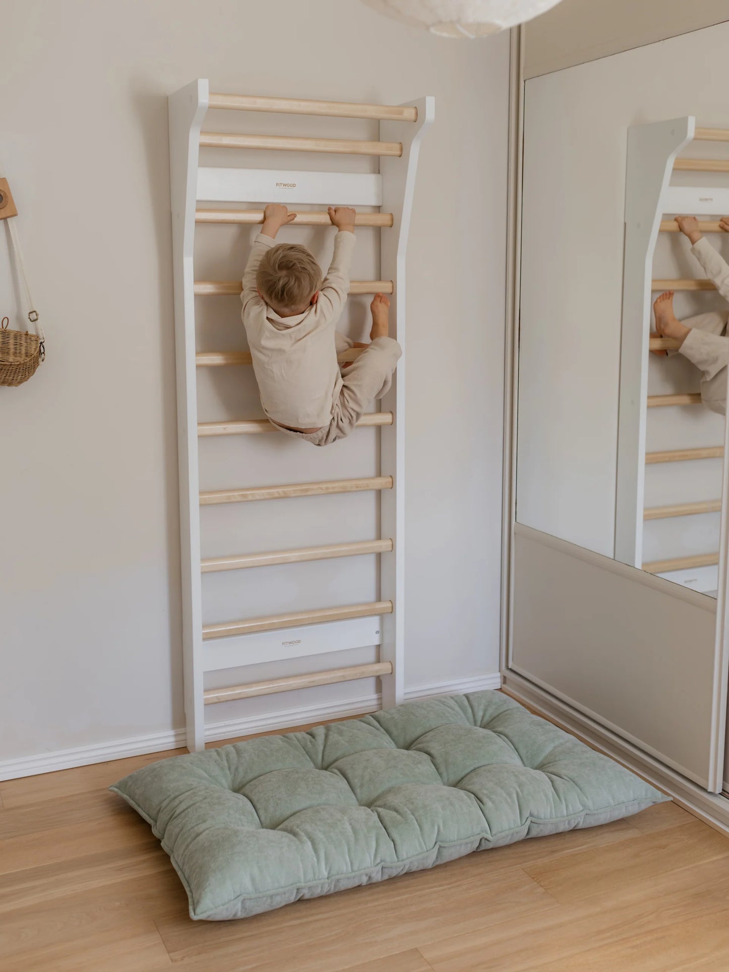 FitWood VIENO gulvpude – Sage