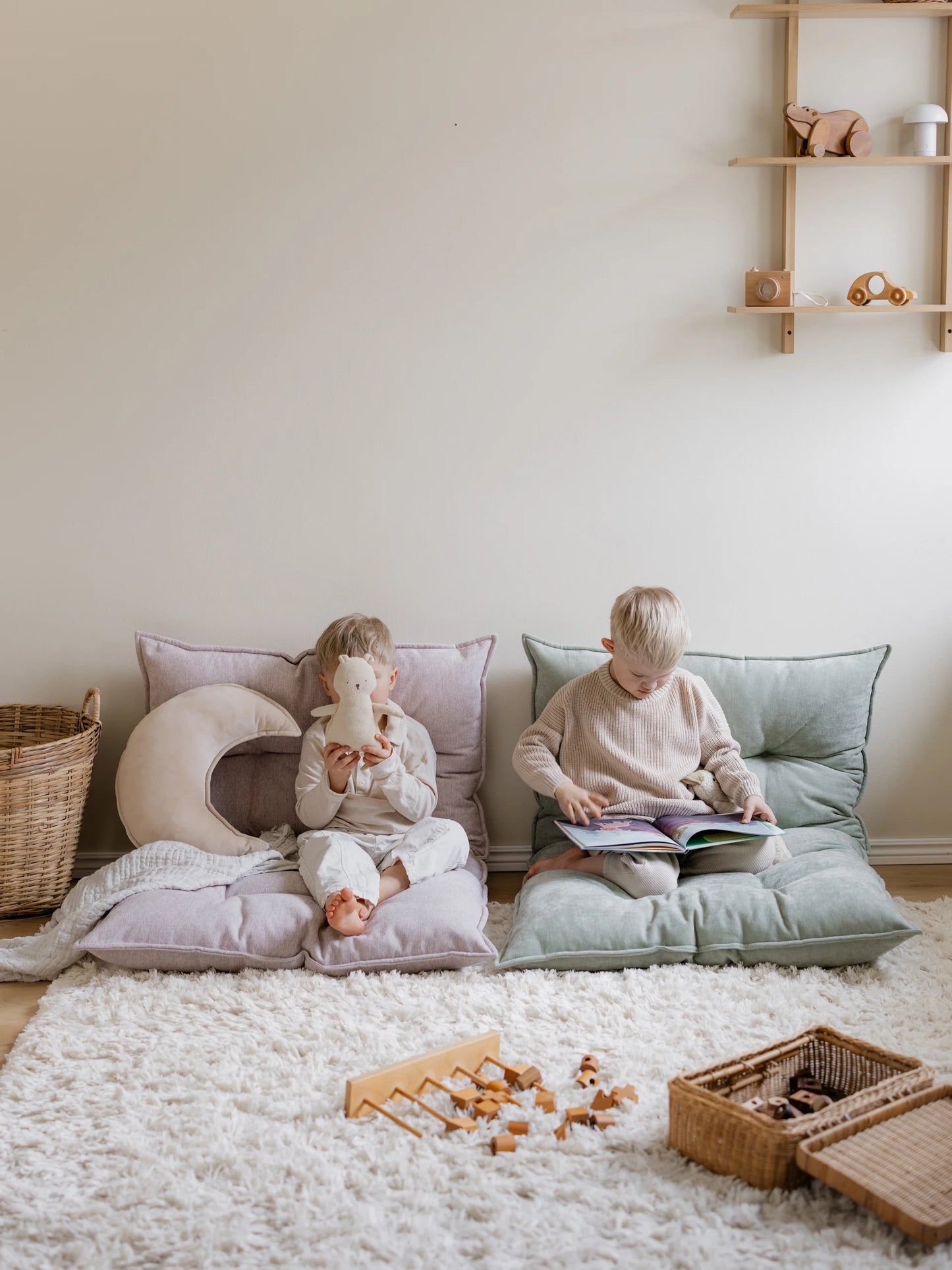 FitWood VIENO gulvpude – Sage