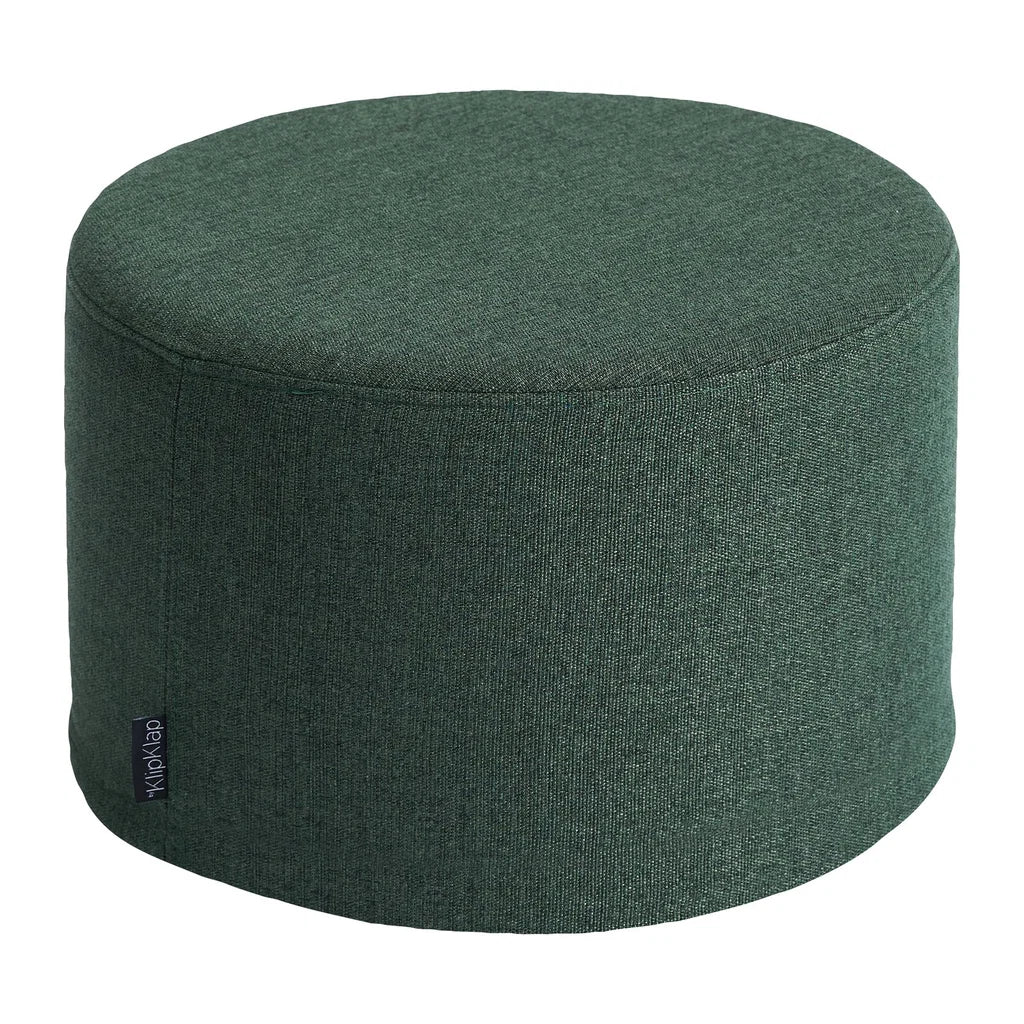 by KlipKlap Circle puf – Pine Green