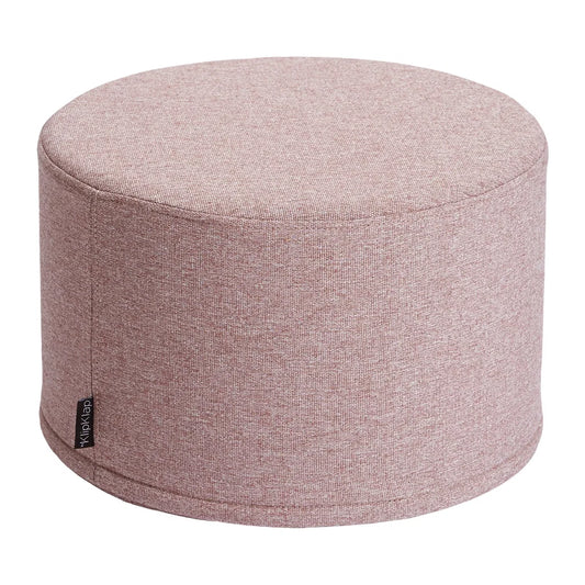 by KlipKlap Circle puf – Soft Rose