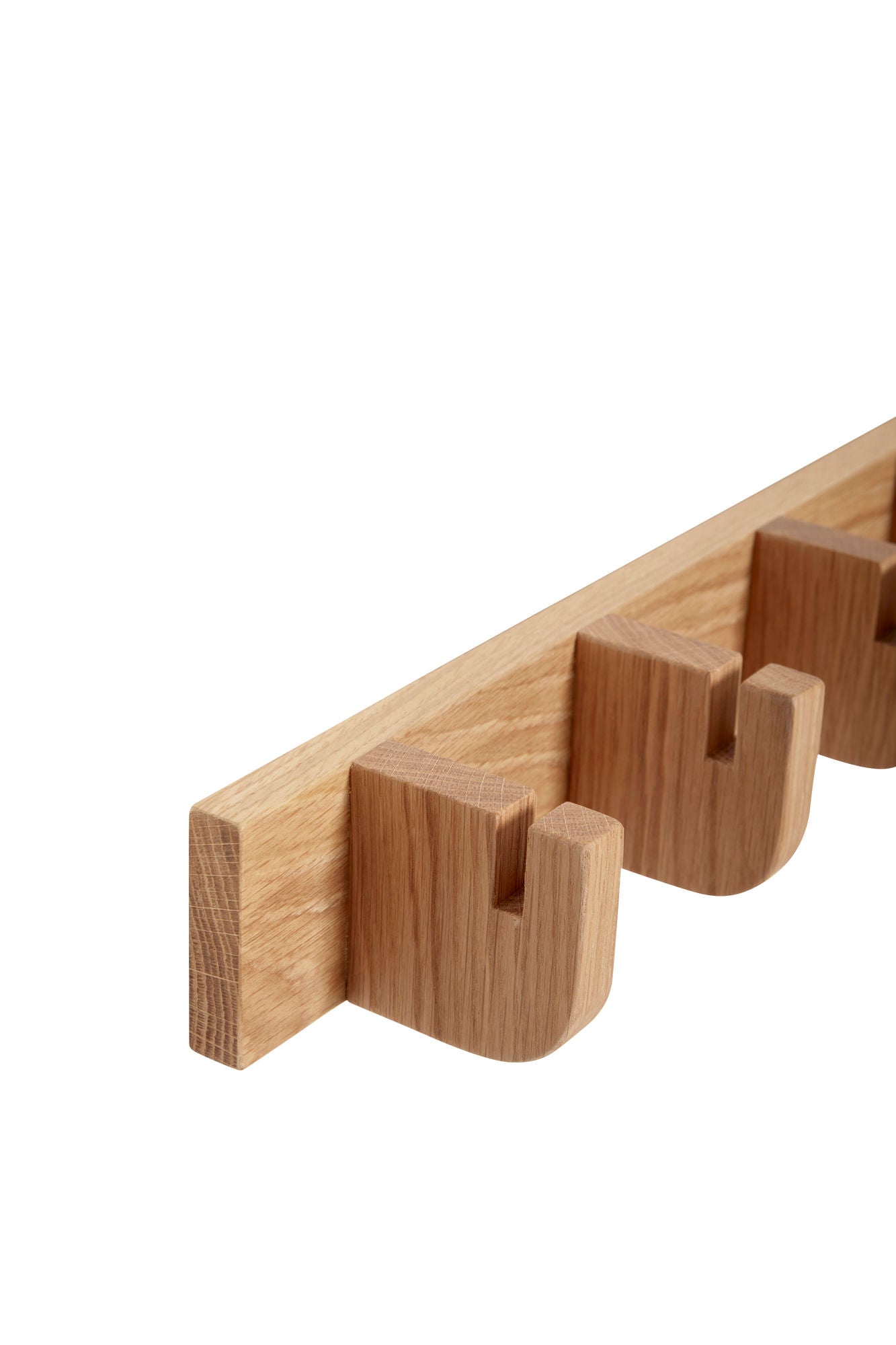 Hübsch Nomad Knagerække 8 knager Large - Natur