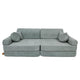 Large Modular Sofa for Kids - Premium Boucle, Fresh Mint