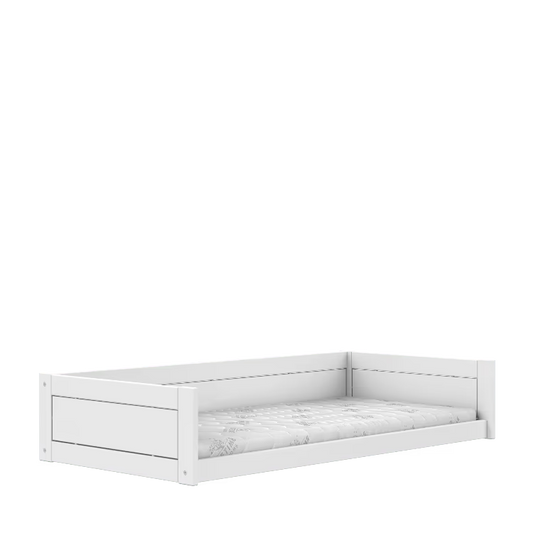 LIFETIME Kidsrooms Montessori børneseng 90x200 cm – fleksibel gulvseng og platformseng