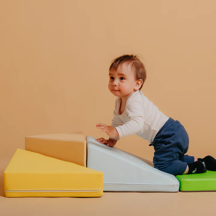 leg&go soft play Kubo Blocks LUMO – grøn