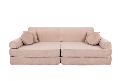 Large Modular Sofa for Kids - Slimcord Corduroy Pink