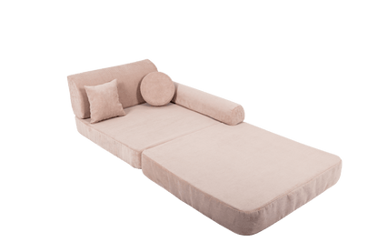 Large Modular Sofa for Kids - Slimcord Corduroy Pink