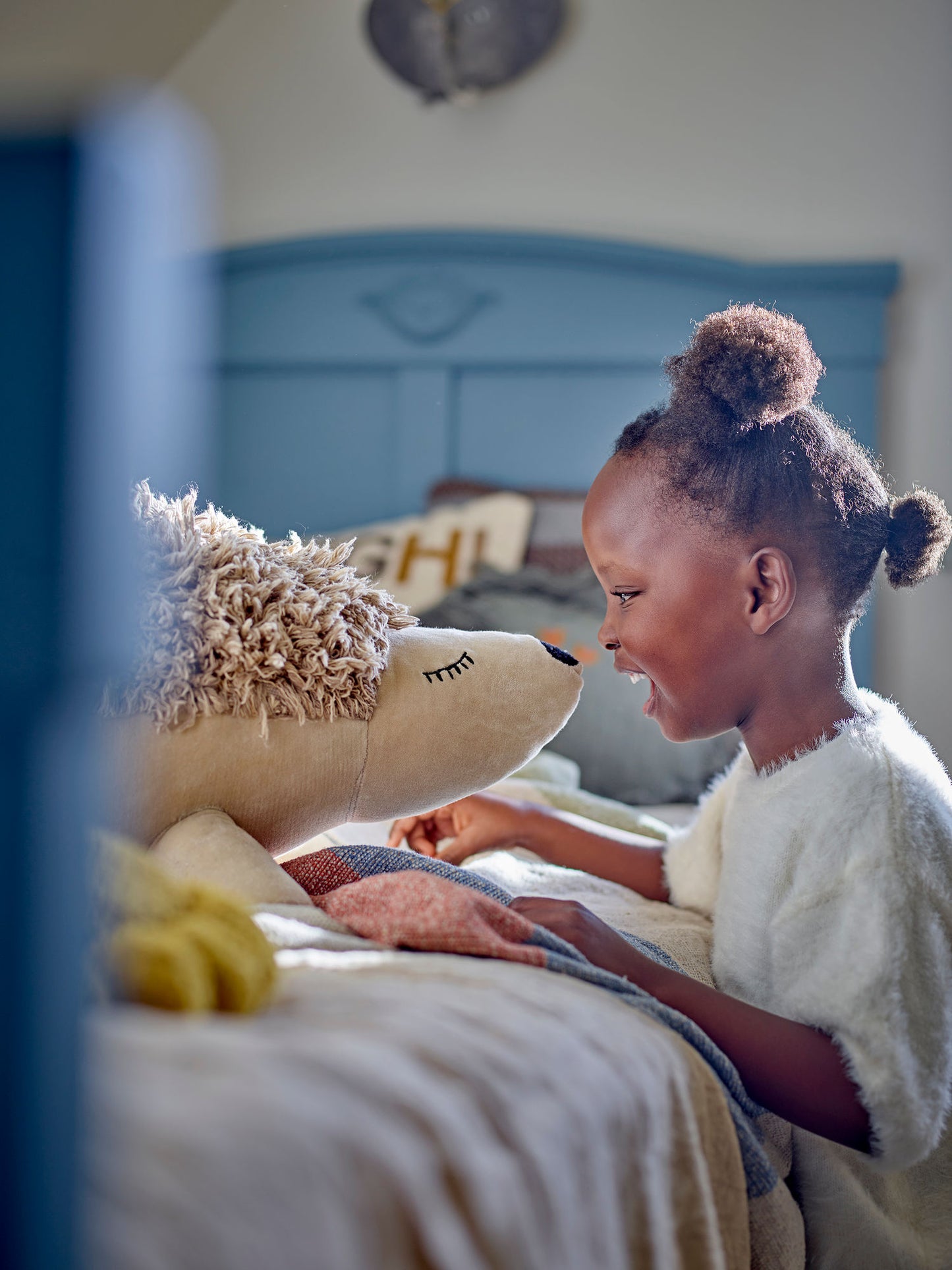 Bloomingville MINI Henny Bamse – Puf og legedyr – Brun – Bomuld