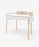 Oeuf NYC Brooklyn skrivebord – hvid/birk
