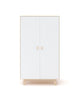 Oeuf NYC Merlin Sparrow garderobeskab – hvid/birk