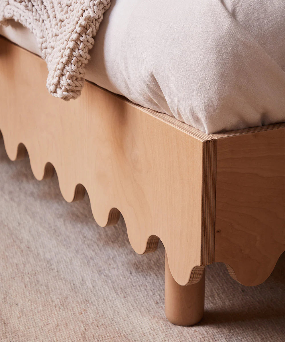 Oeuf NYC Moss Twin børneseng 90x200 cm – birk