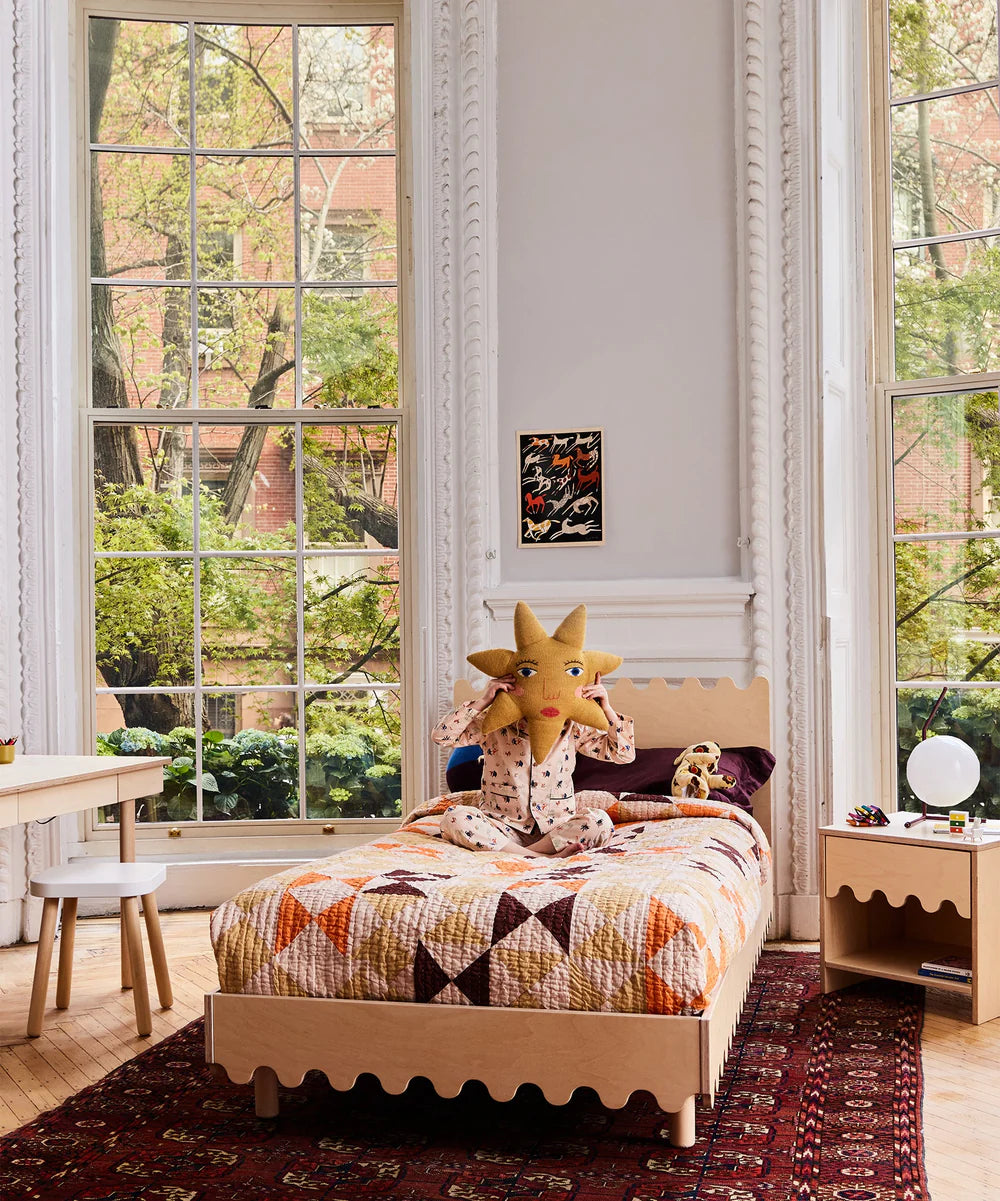 Oeuf NYC Moss Twin børneseng 90x200 cm – birk