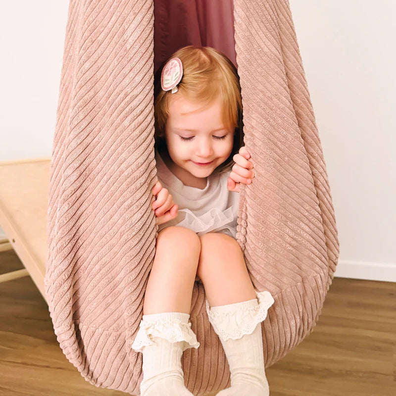 Meowbaby Hængekøjehule til børn – Aesthetic – Pudderrosa