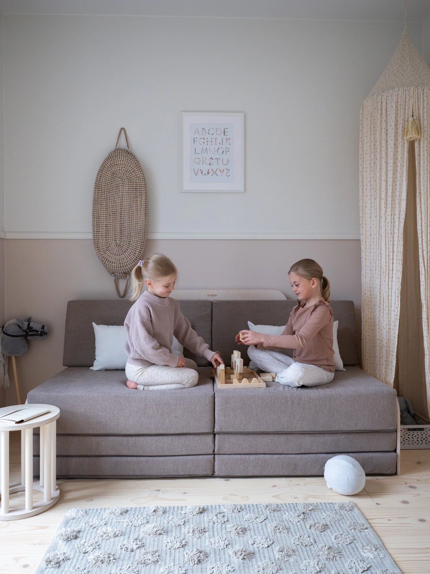 FitWood KINOS legesofa 180 cm – taupe