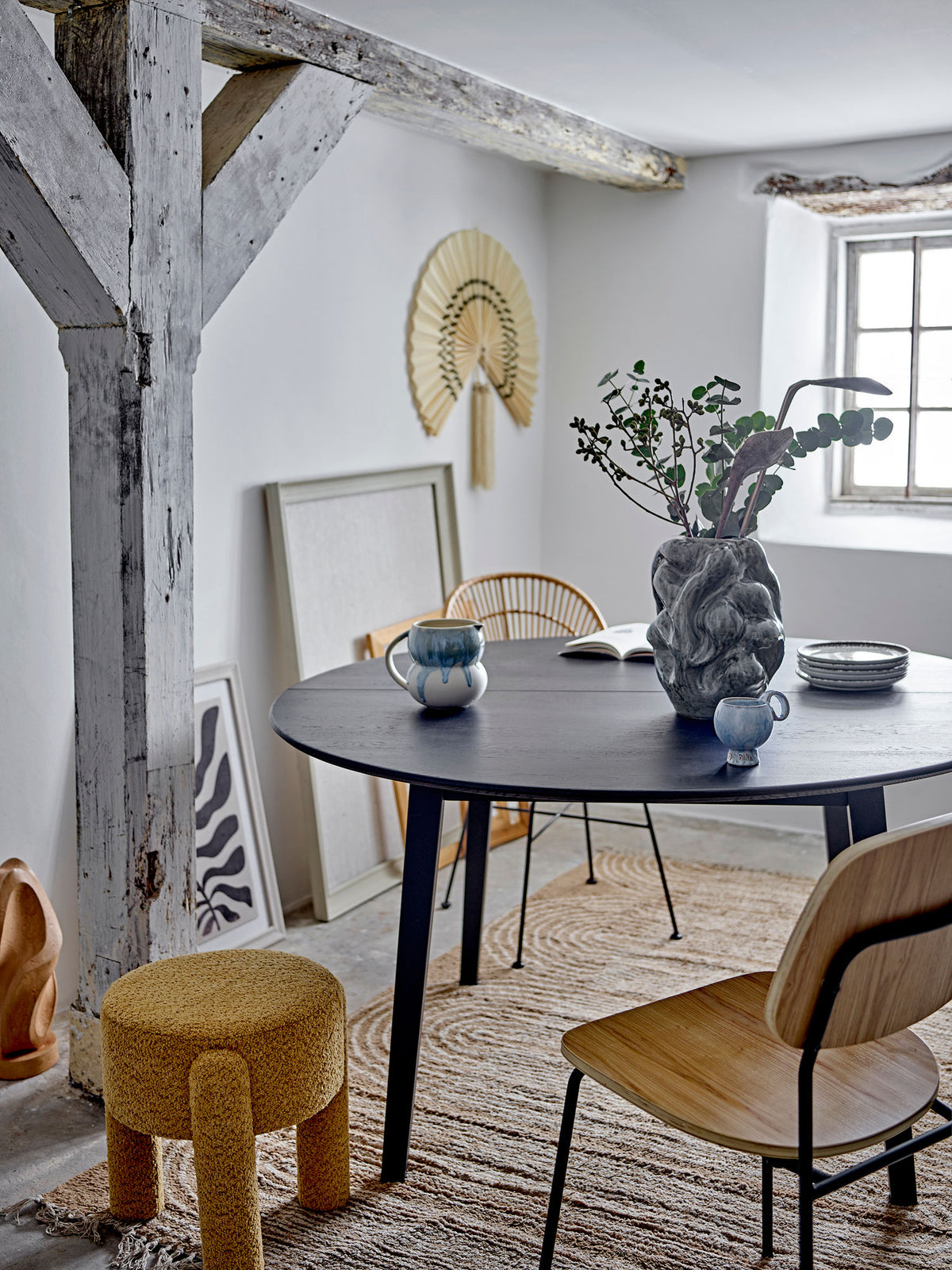 Bloomingville Bruno Taburet - Gul
