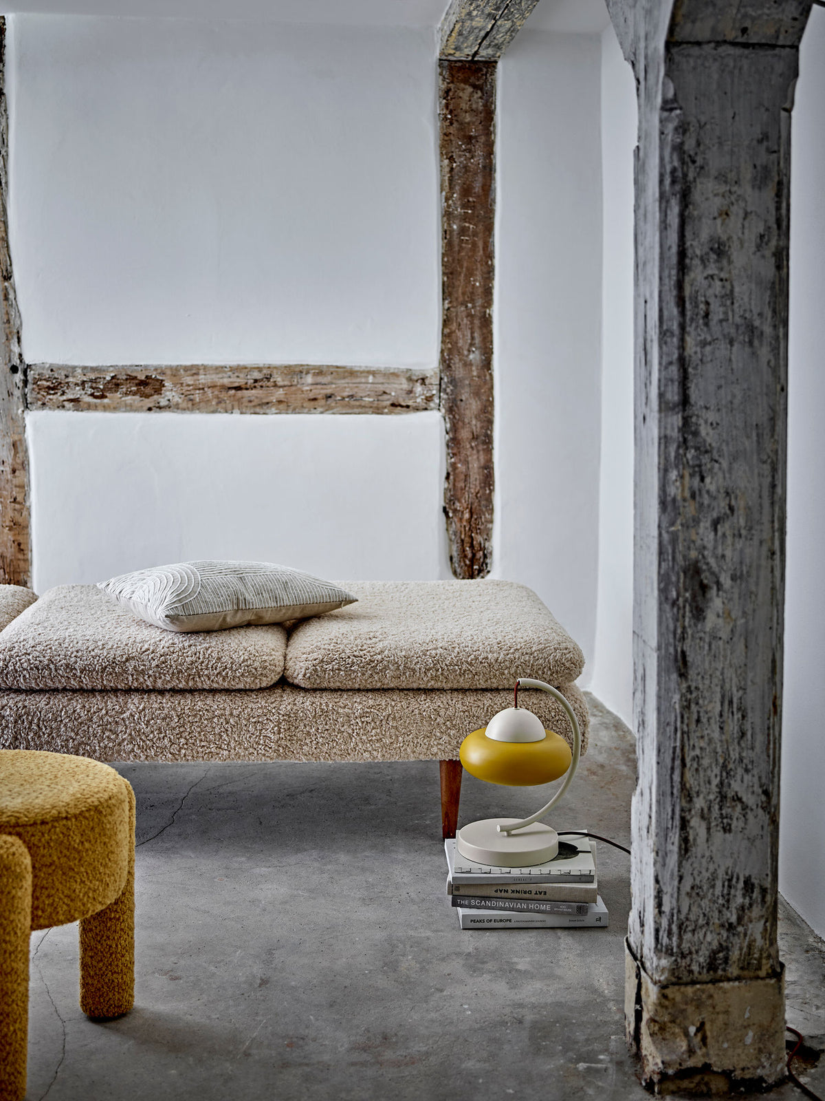 Bloomingville Bruno Taburet - Gul
