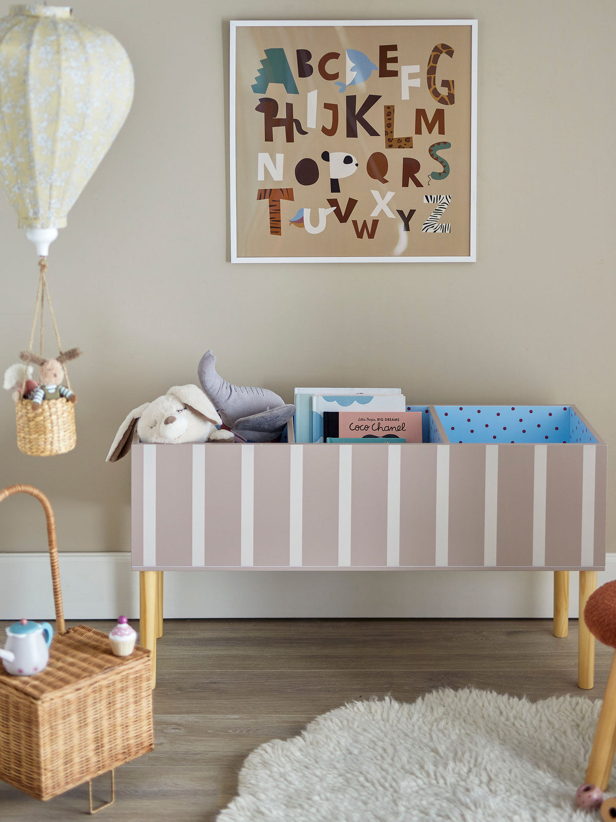 Bloomingville MINI Salam Bogkasse - Brun