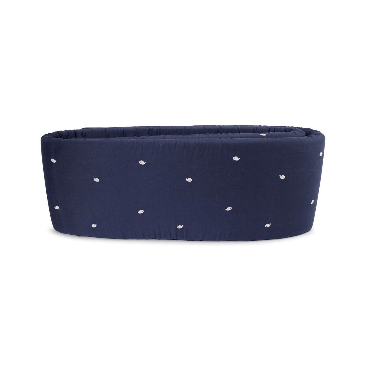 Filibabba Sengerand - broderet Hvalen Christian design - Midnight