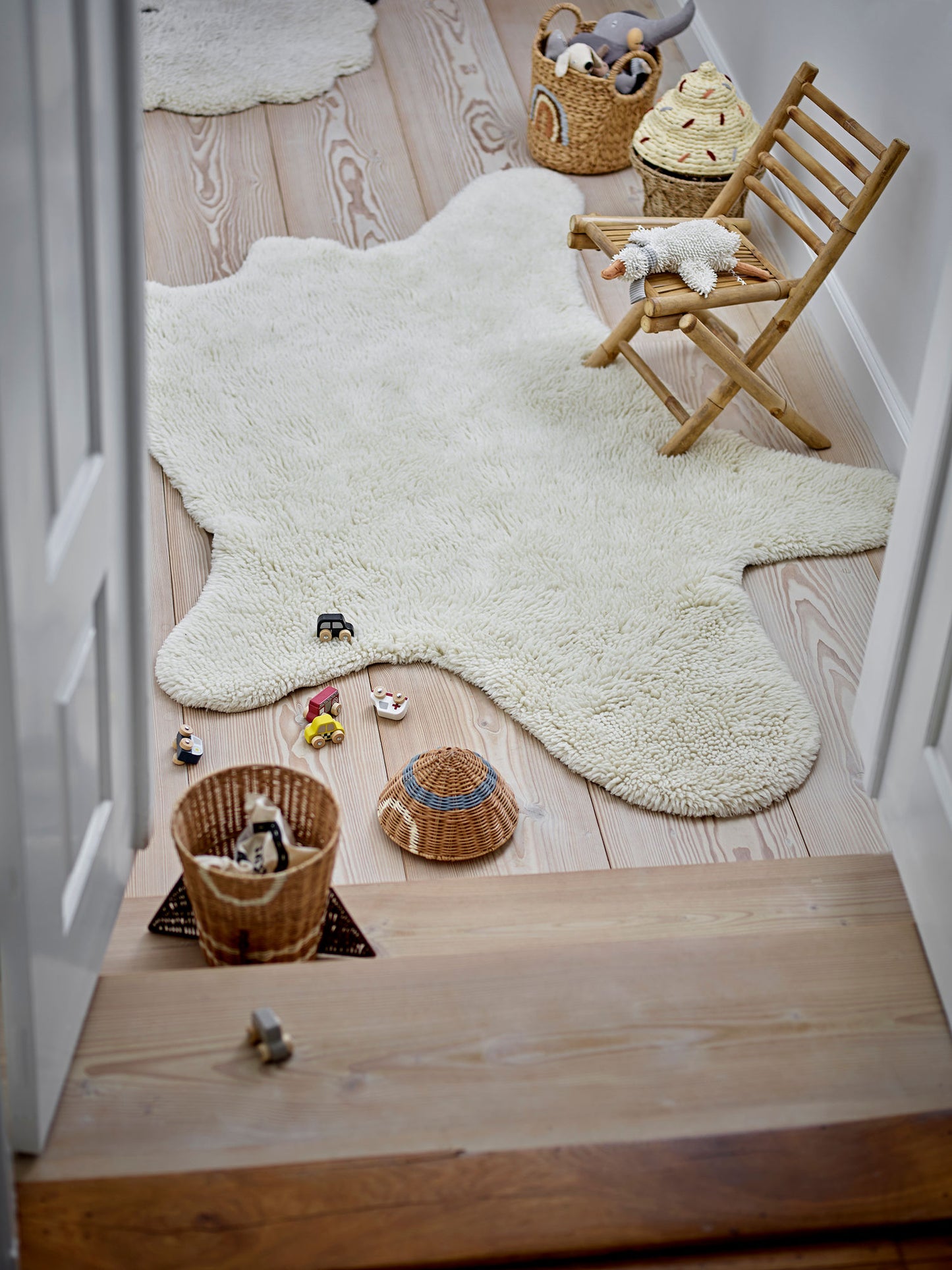 Bloomingville MINI Mini Sole Stol, Natur, Bambus