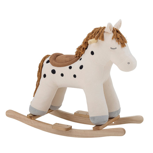 Bloomingville MINI Merlen Gyngehest – Hest – Hvid