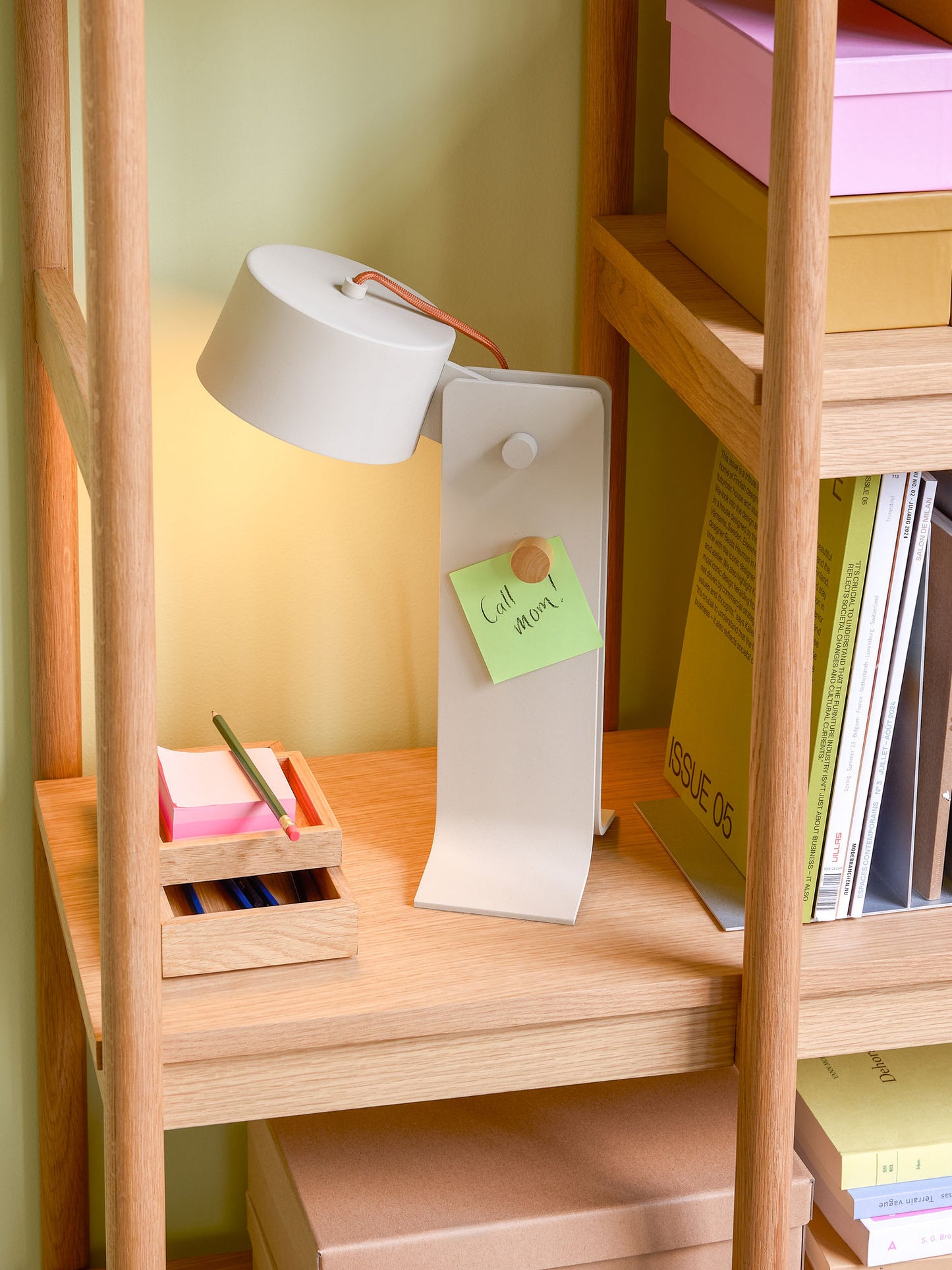 Hübsch Crea bordlampe – sand