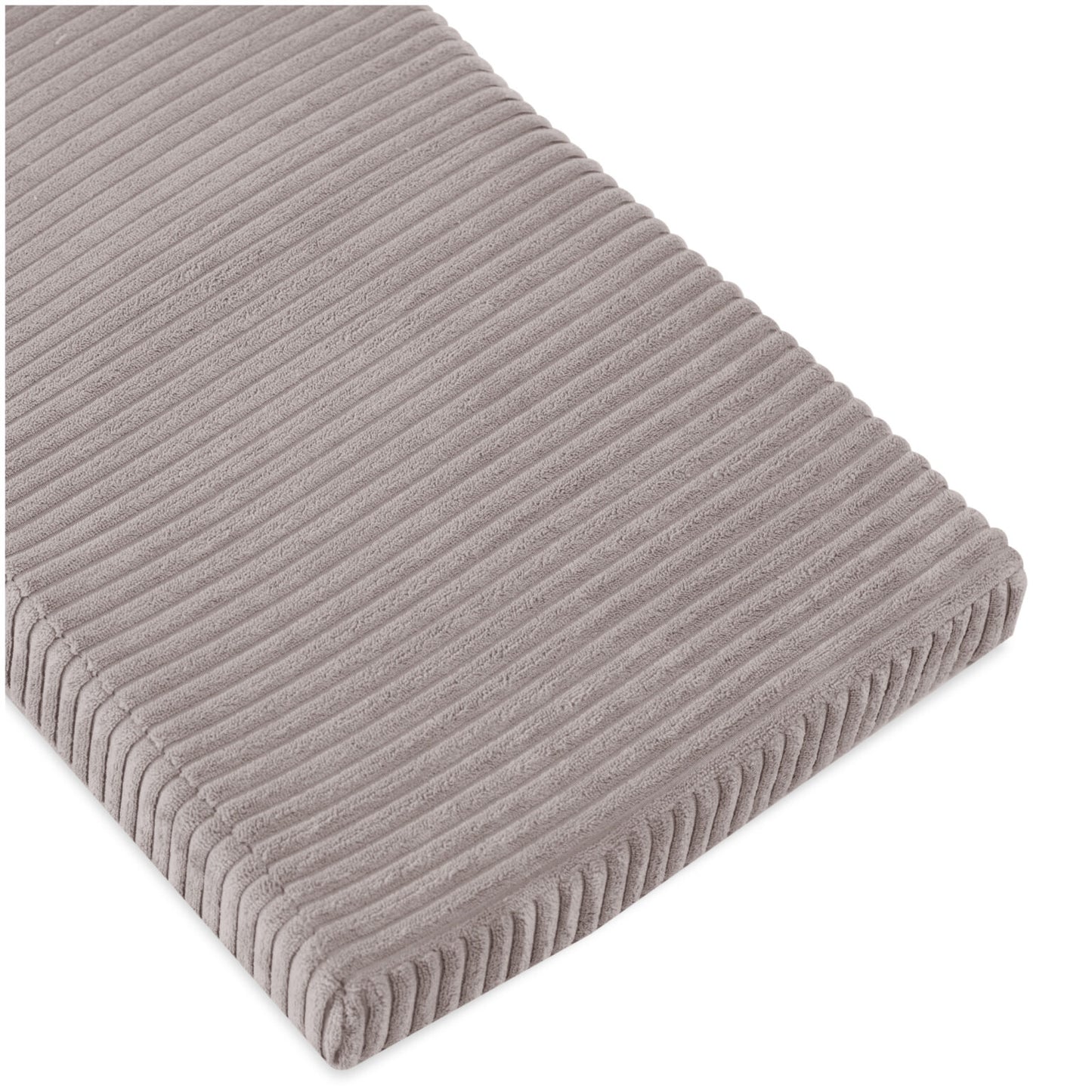 Plush Nest Cubie foldbar lænestol til børn i premium fløjl – beige