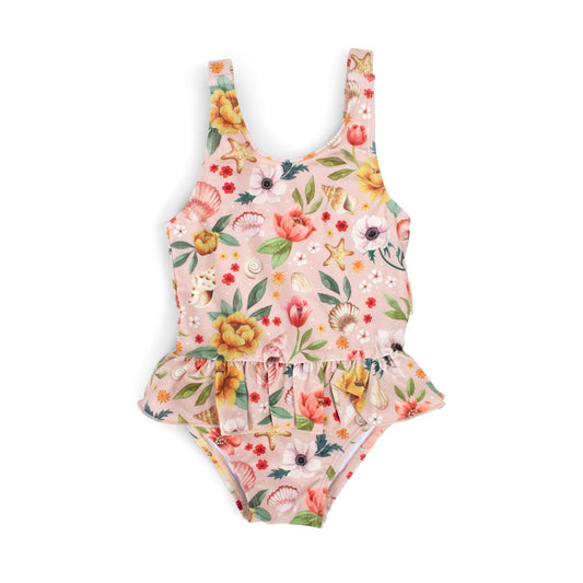 Filibabba Eva badedragt 1–2 år – ocean blossom