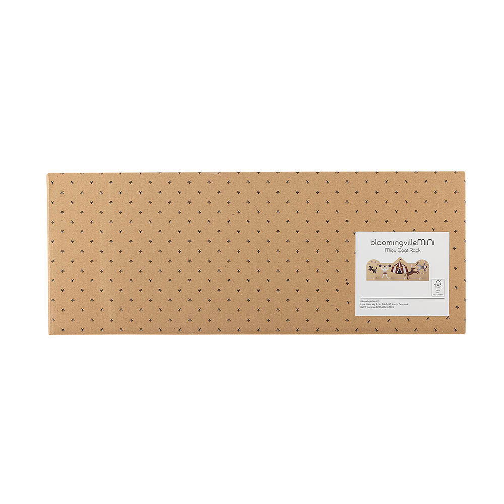 Bloomingville MINI Miou Knagerække – Brun – FSC®100% MDF