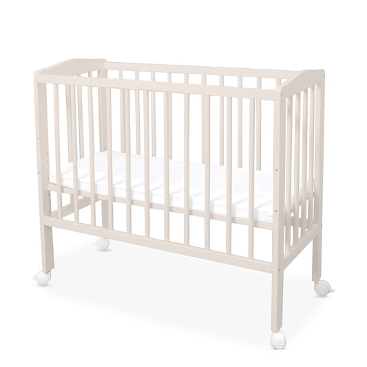 Waldin bedside crib 2-i-1 med madras – Cashmere