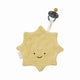 Fabelab nusseklud med sutteholder – Sol – Pale Yellow