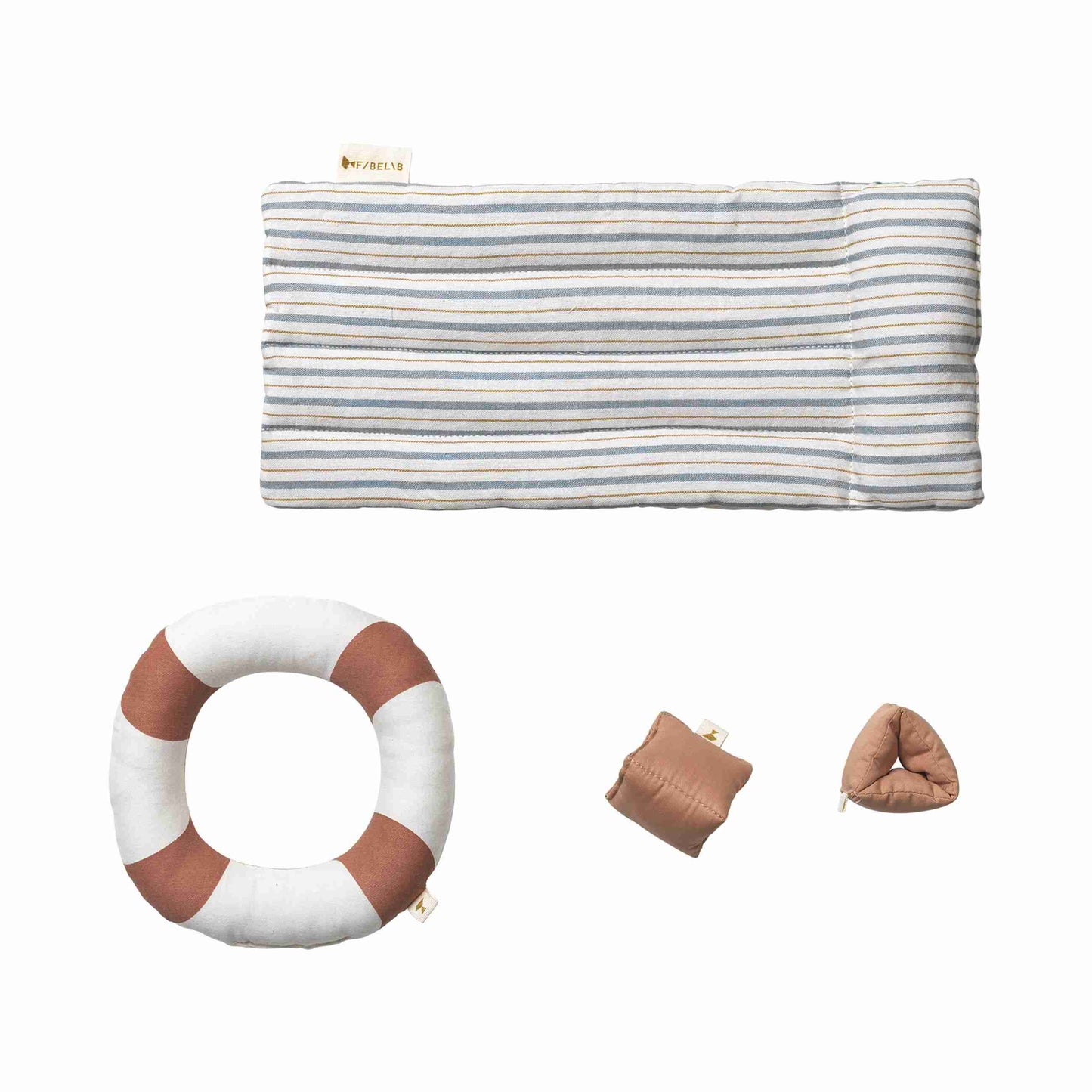 Fabelab dukketilbehør – strandudstyr til Fab Friends