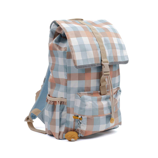 Fabelab Rygsæk – Large – Cottage Blue Checks