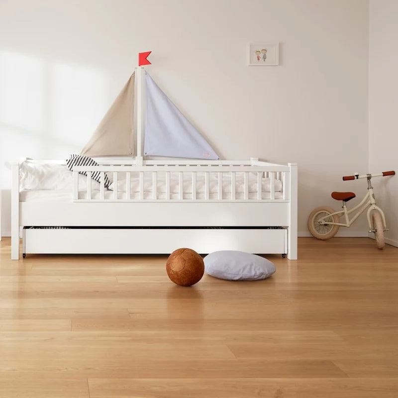 Isle of Dogs Design børneseng 90x200 cm i træ – hvid