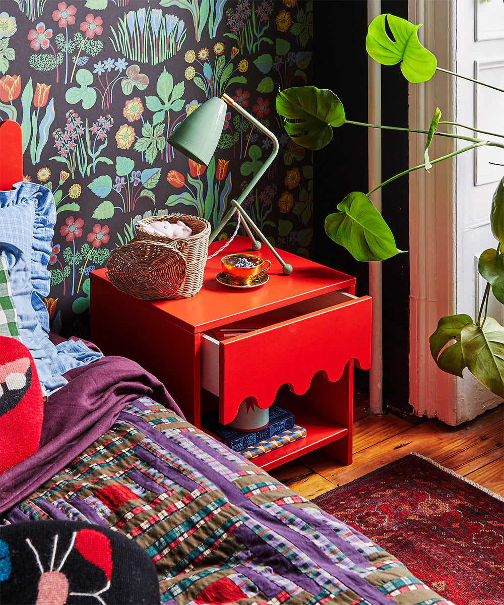 Oeuf NYC Moss natbord – rød