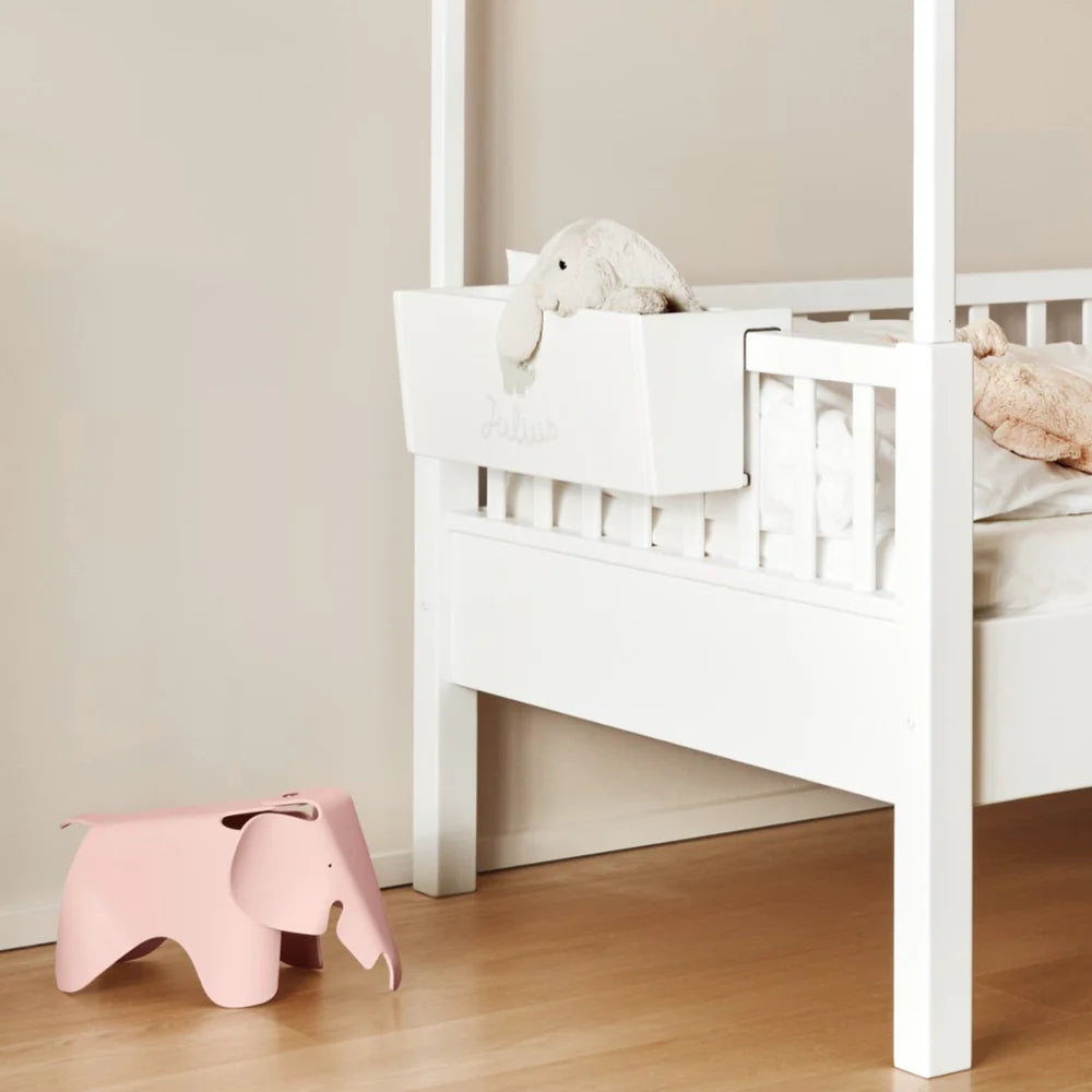 Isle of Dogs Design opbevaringskasse til børneseng i træ – hvid