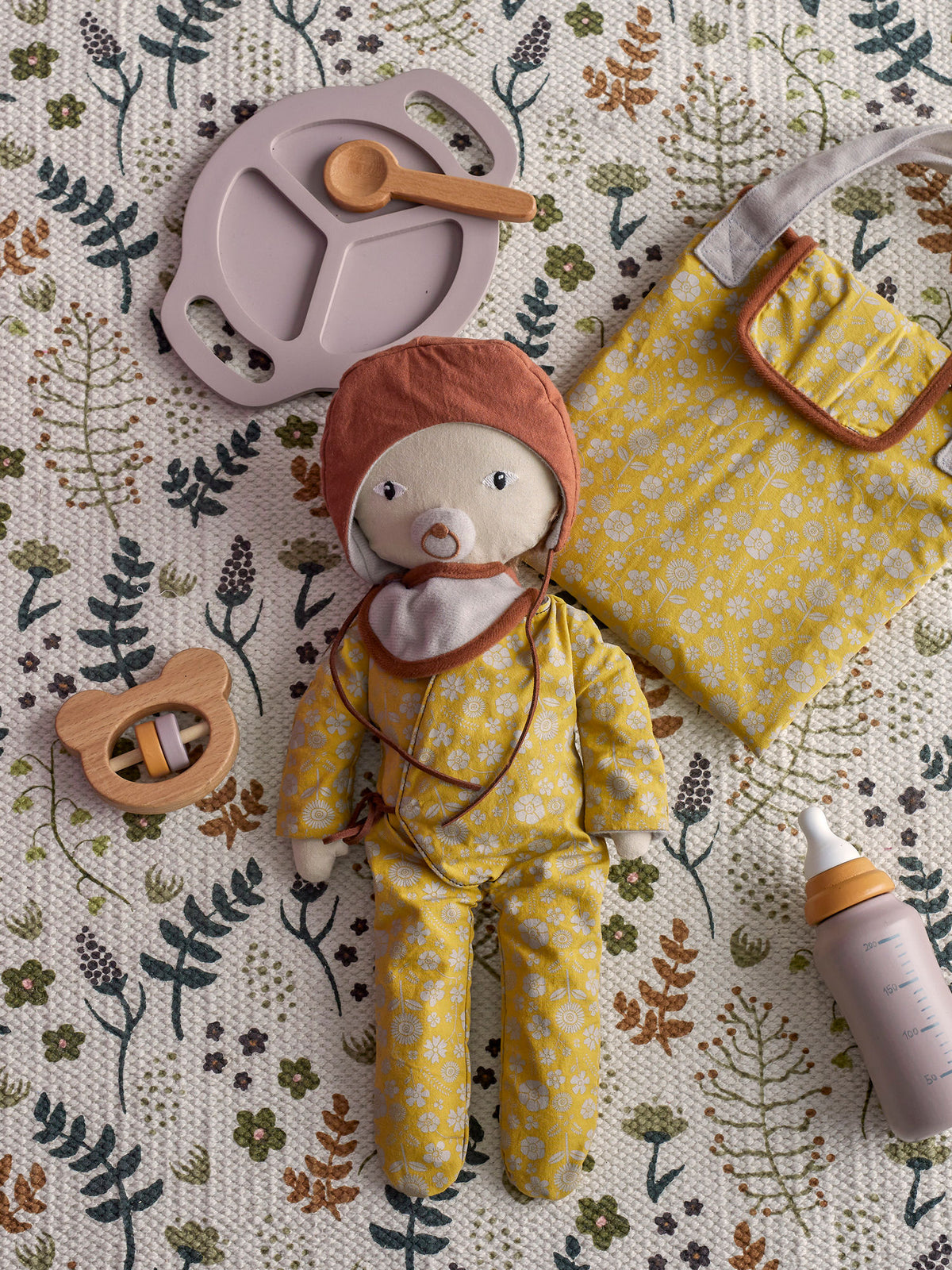 Bloomingville MINI Nalle Dukke - Brun