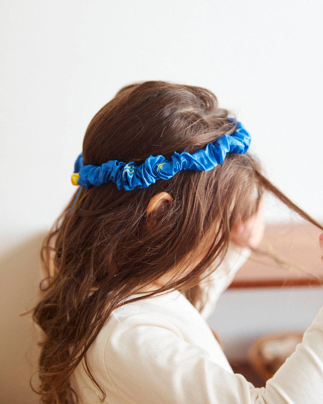 Sarah's Silks silkehårbånd – Nattehimmel