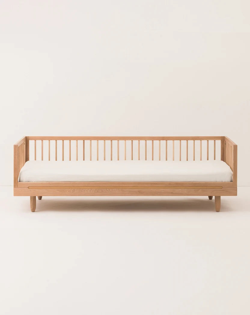 Nobodinoz Pure sofa-udvidelsessæt til børneseng i massiv eg